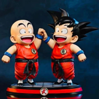 Anime Dragon Ball Z Kids Goku Figure Kuririn Son Goku 14CM PVC Action Figures Collectible Model Toy for Children Gifts