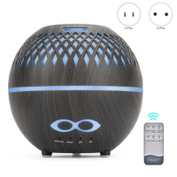 Aroma Diffuser Ultrasonic Air Humidifier LED Lamp Aromatherapy Mist Maker Remote Control Essential Oil Diffuser