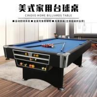 Standard billiard table Adult billiard table Fancy table Nine snooker American Black eight table
