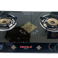 Bếp gas model 5888 sen rinai lớn nhỏ