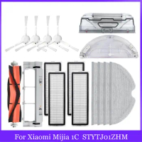 For Xiaomi Mijia 1C / STYTJ01ZHM T1 Dreame F9 Robot Vacuum Cleaner Hepa Filter Main Side Brush Mop Cloth Spare Part Accessories