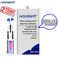 New Arrival [ HSABAT ] 6000mAh BL-T20 Replacement Battery for LG G Pad X 8.0 V521 Table PC