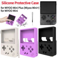 for MIYOO Mini Plus (for Miyoo Mini+) Silicone Protective Cover Shockproof Protective Case for MIYOO MINI Handheld Game Console