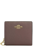 Coach Snap Wallet - Dark Stone C2862