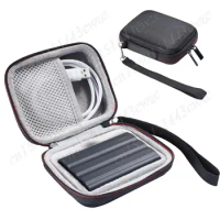 External Hard Drive Bag EVA Hard Carrying Case Shockproof Portable Storage Bag for Samsung T7 Shield