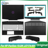 NEW Laptop Case for HP Pavilion 15-DK LCD Back Cover Front Bezel Hinges Palmrest Bottom Case Top Lid Upper Housing L57174-001