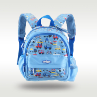 HOT★Australia original smiggle baby schoolbag kindergarten backpack male middle and small class 1-4 years old Korean version of the car bags 11L