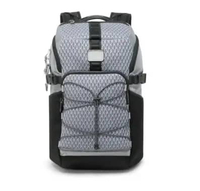 TUMI Alpha Bravo Reserve Backpack Bag - Tas Ransel Pria - Pearl Grey mesh