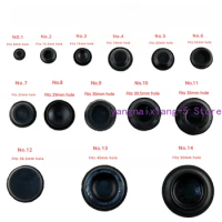 10pcs Car Door Panel Lock Side Hole Cabin engine Cover Tail Door Lower Side Skirt Bottom Edge Guard Rubber Plug Cover