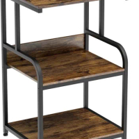 Printer Stand Large 3 Tier Printer Table with Wheels Industrial Printer Storage Cart