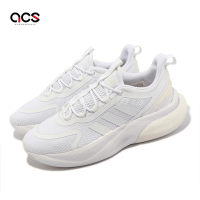 adidas 慢跑鞋 AlphaBounce+ 男鞋 白 全白 多功能 訓練 路跑 緩震 運動鞋 愛迪達 HP6143