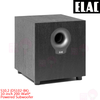ELAC S10.2 主動式超低音(10吋重低音喇叭/定額功率100W 峰值功率200W 公司貨保固三年)