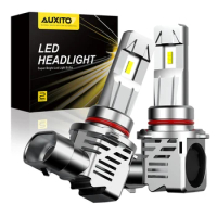2Pcs 12000Lm 9005 HB3 LED Headlights Lights Bulb ZES Chip Turbo LED H7 H4 9003 H8 H11 H13 Hi /Lo Beam Head Lamp with Fan