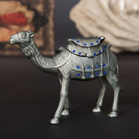 鋅合金駱駝手工藝品擺件新疆俄羅斯首飾飾品盒裝飾擺件旅游紀念品
