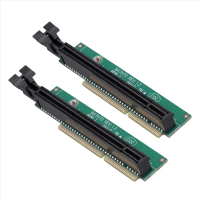 อะแดปเตอร์ขยายการ์ดกราฟิก PCI-E 16X, ชุด 2 ชิ้น, เข้ากันได้กับรุ่น Lenovo Tiny5, P330, M920Q, M720Q,