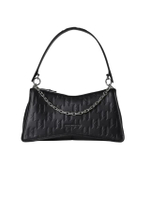 กระเป๋า รุ่น K/SEVEN ELEMENT KL MONOGRAM SHOULDER BAG สี BLACK