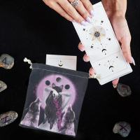 Túi Bài Tarot, Túi Dây Rút Cho Bộ Bài Tarot Oracle, Túi Và Túi Tarot, Catwomen Và Wolf, Túi Tarot Ch
