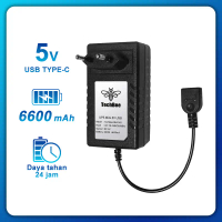 UPS Mini USB 5V 2A Adaptor Power CCTV 5400/6600mAh Mini UPS Untuk IP Camera System Cadangan Baterai