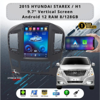 Head Unit Android Oem HYUNDAI STAREX / H1 2015 / Vertical Screen 9.7 Inch - 8GB/128GB 8Core - Garans