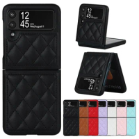 Anti Drop Leather Case For Samsung Galaxy Z Flip5 4 3 Z Fold5 4 3 Huawei P50 Pocket OPPO Find N2 N3Flip Moto Razr 40 Vivo X Flip