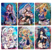 Goddess Story CP card Shenhe Kokomi Bronzing collection Anime characters Game cards Christmas Birthday gifts Children's toys