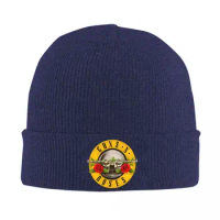 Guns-N-Roses-Logo Hat Autumn Winter Beanies Fashion Cap Unisex Acrylic Skullcap