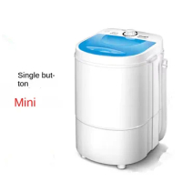 Mini Washing Machine Single Tub Kids Clothes Washer Dryer Small Compact Wasmachine Portable Baby Laundry Lavatrice