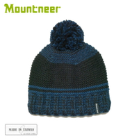 【Mountneer 山林 保暖針織毛線帽《丈青》】12H63/休閒帽/毛帽/保暖帽
