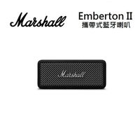 (領券再折)Marshall Emberton II 攜帶式藍牙喇叭 鑄鋼黑 台灣公司貨 EMBERTON II