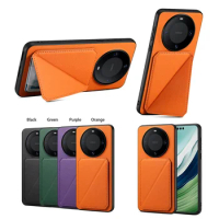 Denior For Huawei Nova11 12 Ultra P60 Mate 30 40 50 60 Pro Shockproof Magnetic Imitation Leather Phone Case