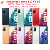 Samsung Galaxy S20 FE 5G G7810 Dual Sim S20FE 6.5" RAM 8GB ROM 128/256GB Snapdragon 865 NFC Octa Core Original