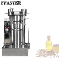 Hydraulic Oil Press Vertical Sesame Machine Pressure Commercial Hemp Flaxseed Peanut Home Seeds Olive Cold Extractor Process