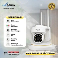 LOEWIX CCTV Babycam Kamera Pengawas Keamanan Wireless Wifi 3MP Mini Outdoor Smart IPcamera - Ai-OT38