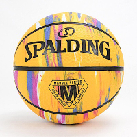 Spalding Marble [SPA84401] 7號 籃球 大理石 橡膠 運動 訓練 室內外 斯伯丁 黃彩