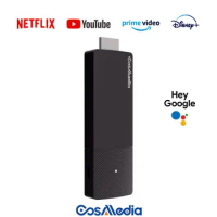 2023 Cosmedia Meta C1 4K TV Stick Android TV 11 smart TV box Amlogic S905Y4 2GB RAM 8GB ROM WiFi 2.4G/5G HDR 10+ Media Player