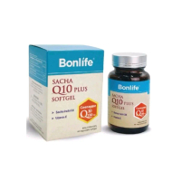 Bonlife Sacha Inchi Q10 Plus Softgel 60s Q10 150mg, Sacha Inchi Oil and Vitamin E  Exp:16/12/26