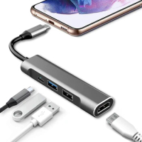 USB Type C HUB Docking Station for SamSung Dex Station Cable for HDMI USB 3.0 Power Adapter for MacBook Pro Huawei P30 P20 Pro
