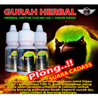 Vitamin Burung Gurah Herbal Cucak Hijau/suplemen burung/