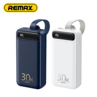 Remax Portable Power Bank 30000Mah 20W+22.5W Rpp-522 Pd3.0/Qc3.0/Fcp/Afc/Sfcp Fast Charging Wholesale 2023 New Product Powerbank
