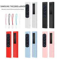 NEW Silicone Remote Control Cover for Samsung Remote Control TM2180Eco BN59 Smart TV Solar Remote Dustproof Case Sleeve for BN59