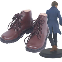 Fantastic Beasts and Where to Find Them Newt Scamander Cosplay Boots Shoes Custom Made