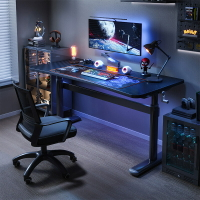書桌 書臺 降電腦桌碳纖維電競桌臺式家用辦公桌網紅游戲桌子工作臺