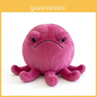 Cute Octopus Plush Toy With Short Pile Fabric For Childrens Room Decor