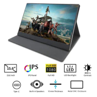 Patented product 15.6 Inch USB Type-C Touch Screen Portable Monitor 1080P IPS HDR Gaming Monitor with CE ROHS certification