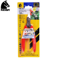 High quality KEIBA 5 inch imported precision electronic pliers diagonal pliers KM-037 MINI PLIERS made in Japan