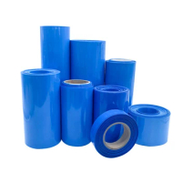 1kg 18650 21700 32650 Lithium Battery PVC Shrinkable Tubing Heat Shrink Li-ion Wrap Cover PVC Skin Sleeves Insulation Sheath