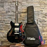 D'Angelico Excel Mini DC TOUR 紫色 黑色 半空心 爵士 吉他 公司貨 附贈琴袋