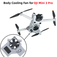 Drone Body Fans for DJI Mini 3 Pro Air Cooler Rechargeable Wind Speed Adjustable Heat Dissipation for DJI Mini 3 Pro Accessories