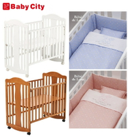 Baby City幸福小床+寢具組 嬰兒床【六甲媽咪】
