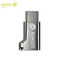 Wsken Micro USB to Type C Adapter for USB C Converter Type-C Conneter Phone for Samsung Xiaomi Note 10 S10 Plus 9 8